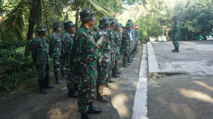 TNI dan Masyarakat Sidorejo Bersinergi Dukung TMMD Reguler di Lendah