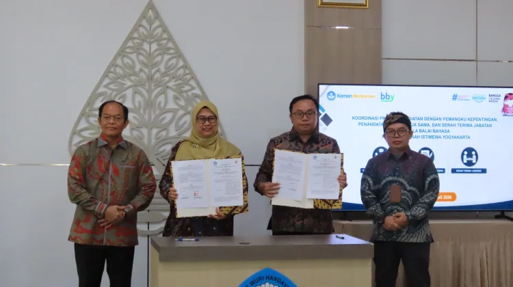 Estafet Kepemimpinan Balai Bahasa DIY Berganti di 2 Posisi Strategis
