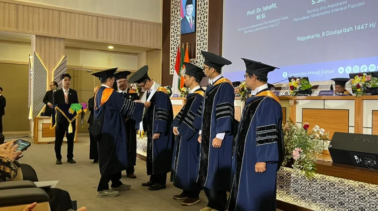 Resmi, UAD Tambah Empat Guru Besar Baru