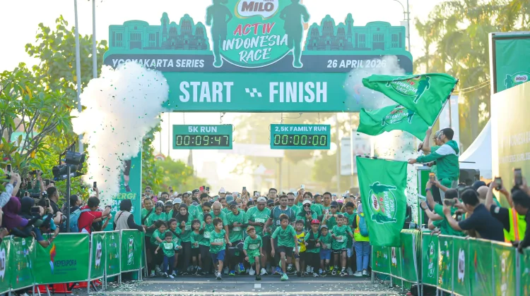 Yogyakarta Tuan Rumah Perdana, 4.500 Pelari Ramaikan MILO ACTIV Indonesia Race 2026