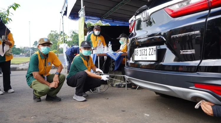 Tekan Polusi Udara, Ribuan Kendaraan di Sleman Jalani Uji Emisi