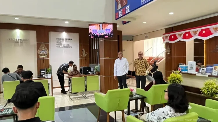 Fasilitas Modern JDIH Kemenkum DIY Dipresiasi Staf Ahli Menkum Bidang Ekonomi