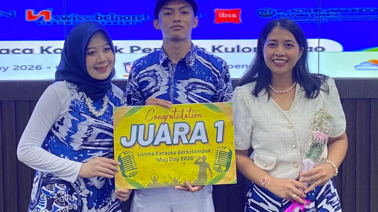 Kontingen Bank Kulon Progo Juara Pertama Lomba Karaoke Berkelompok May Day 2026