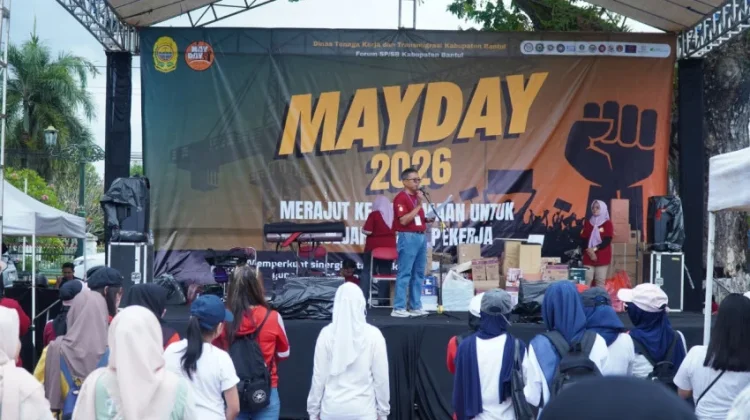 Momentum May Day, Bupati Bantul Tekankan Kesehatan Para Pekerja