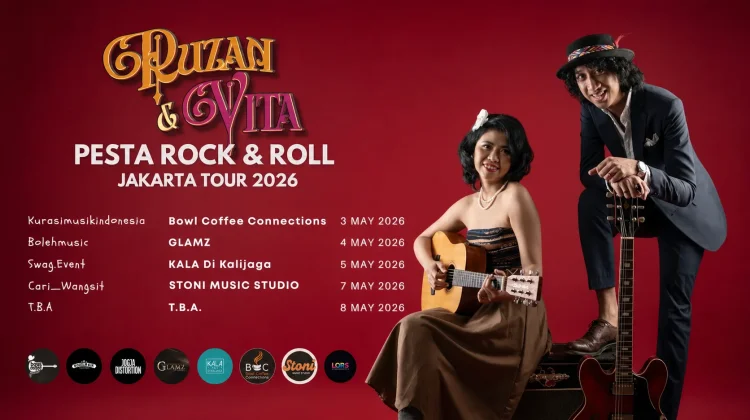 Ruzan & Vita Gelar Tur Rock n Roll Jakarta