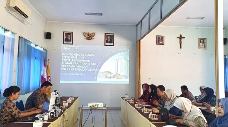 Monitoring dan Evaluasi Dinas Kesehatan Sleman di Rumah Sakit Panti Rini