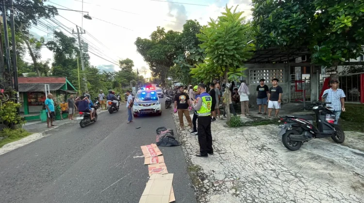 Dua Motor Bersenggolan di Kasihan Bantul, Satu Orang Tewas