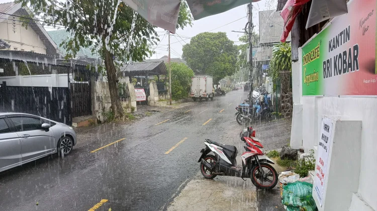 Hujan Berpotensi Mengguyur Seluruh DIY, BMKG Keluarkan Peringatan Dini