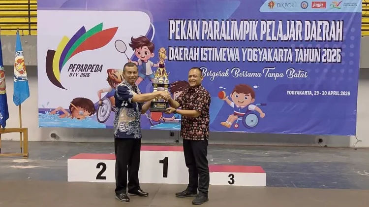 Kontingen Bantul Rebut Juara Umum Peparpeda DIY