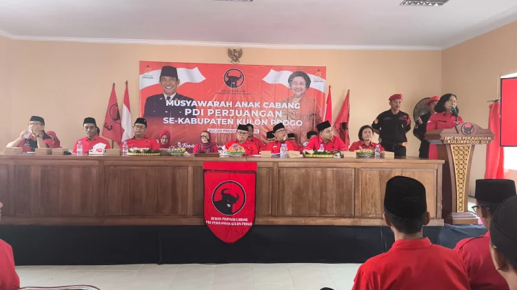 Kuatkan Soliditas, PDI Perjuangan Kulon Progo Gelar Musyawarah Anak Cabang