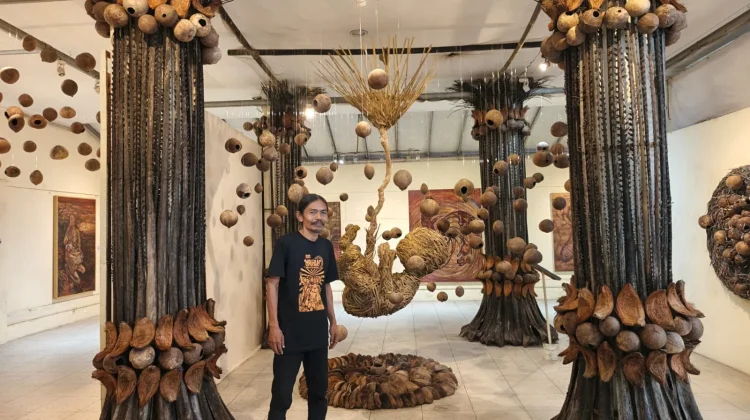Pameran Tunggal Teguh Paino Tuwuh Lan Ngrembaka Hadirkan "Rahim Kehidupan"