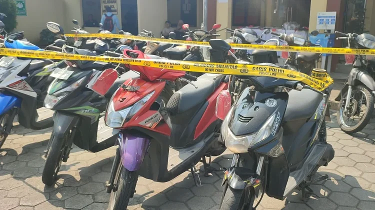 Sindikat Curanmor di Bantul Diringkus, 19 Motor Berhasil Diamankan