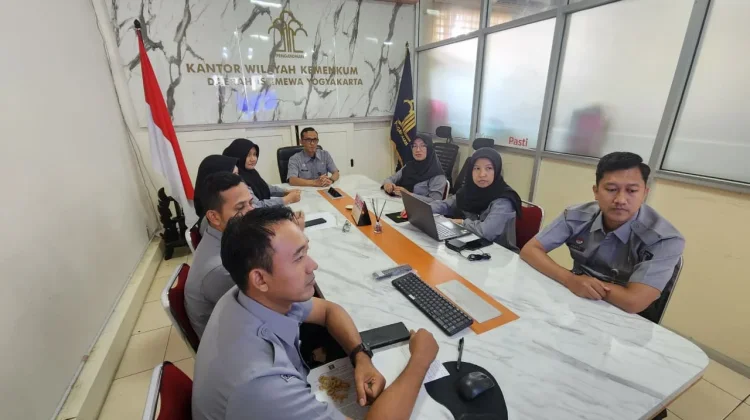 Jaga Akuntabilitas Keuangan, Kemenkum DIY Ikuti Pembinaan PIPK