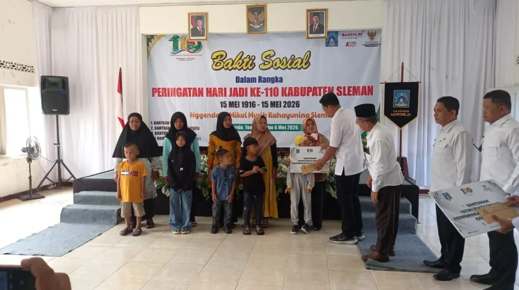 Bakti Sosial Hari Jadi Sleman Bakal Menjangkau Seluruh Kapanewon