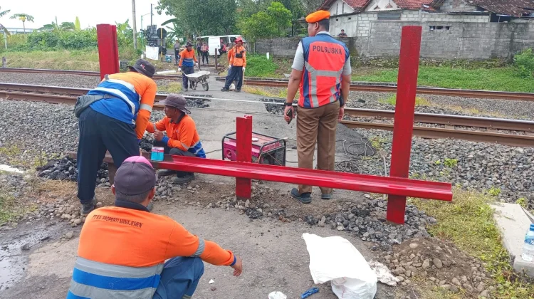 Antisipasi Laka, Daop 6 Yogyakarta Tutup 38 Perlintasan Liar