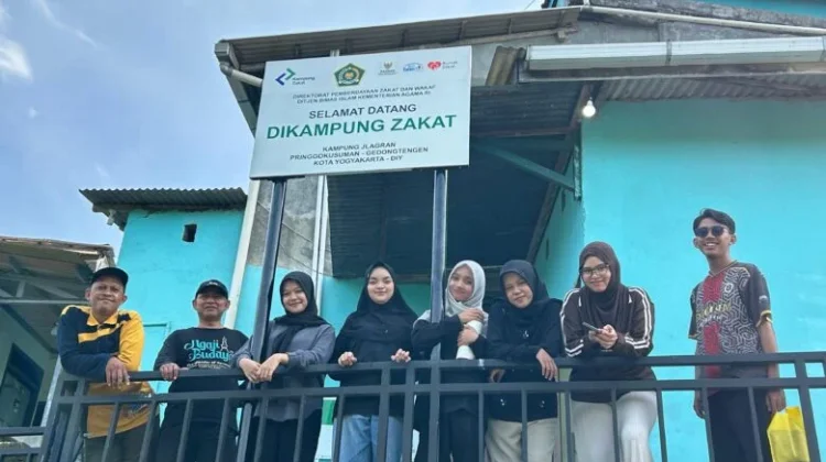 Program Kampung Zakat Kemenag Yogyakarta Jadi Media Belajar Mahasiswa PKL