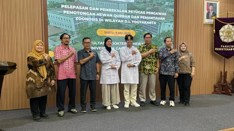 Ratusan Mahasiswa UGM Siap Kawal Keamanan Daging Kurban 2026 di DIY