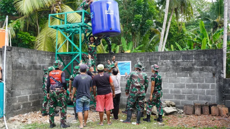 Bantuan Tampungan Air disalurkan ke sejumlah Padukuhan di Sidorejo Lendah