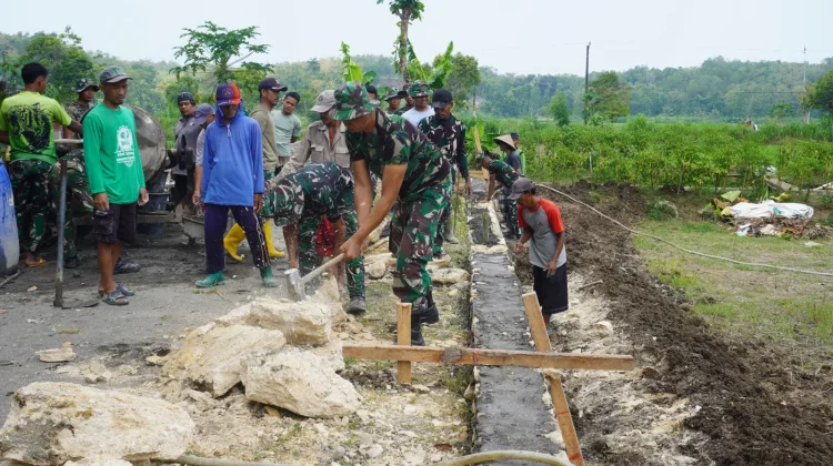 Dandim 0731 Kulon Progo Apresiasi Pelaksanaan Program TMMD Reguler