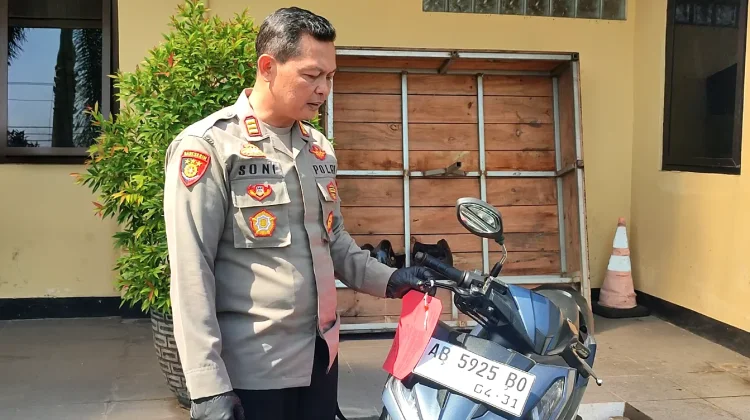 Pria Paruh Baya di Jetis Bantul Nekat Gasak Motor Tetangganya Sendiri