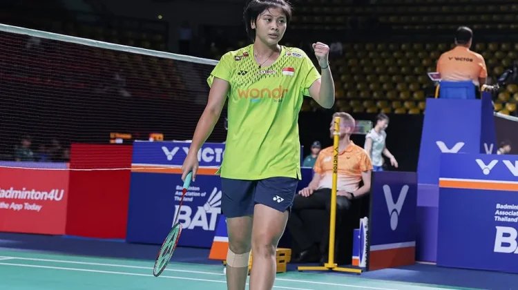 Thalita Melenggang ke Babak 16 Besar Thailand Open 2026