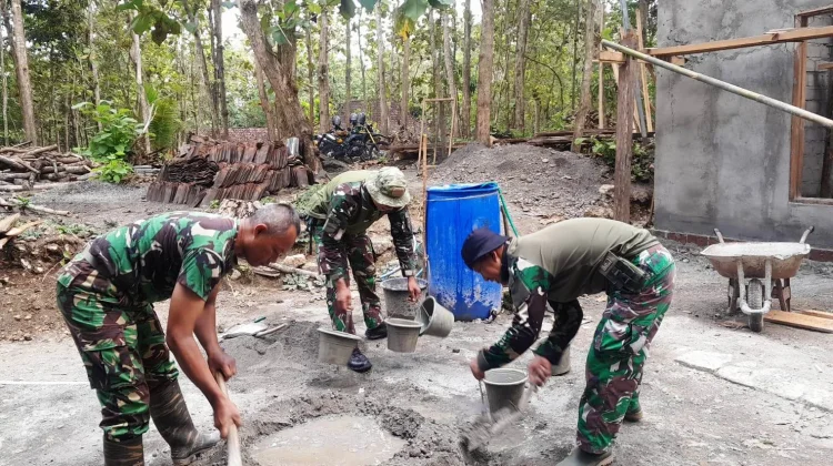 Minggu Ketiga, Pelaksanaan Program TMMD Berjalan Sesuai Target