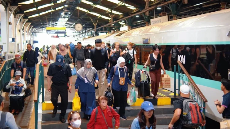 Libur Panjang Akhir Pekan, Jumlah Kedatangan Penumpang di Daop 6 Naik 43 Persen