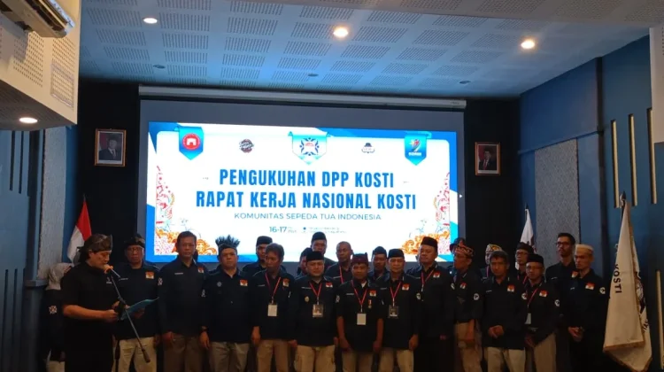 Kukuhkan Pengurus Baru, KOSTI Kembali Gaungkan Pekan Raya Onthel