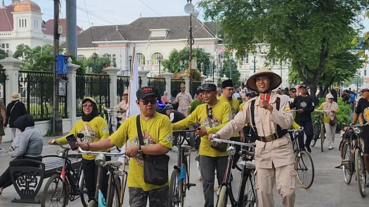 KOSTI Ngonthel Keliling Yogyakarta, Ada Sepeda Tahun 1950-an hingga Sepeda Perang