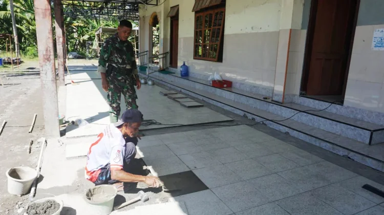 Rehabilitasi Masjid Baiturrahman Sidorejo Hampir selesai dilaksanakan