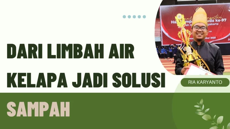 Dari Limbah Air Kelapa Jadi Solusi Sampah, Kisah Kreatif Pemuda Sleman
