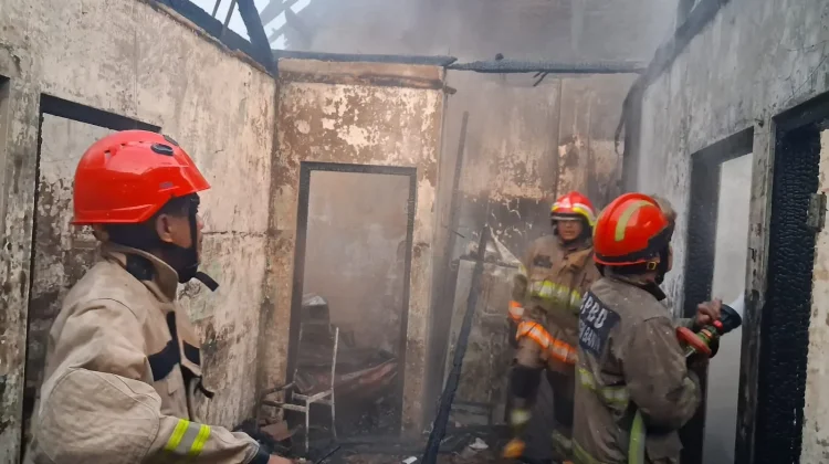 Rumah Warga di Sewon Hangus Dilahap Si Jago Merah, Kerugian Puluhan Juta