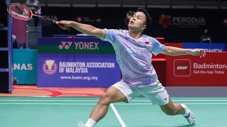 Malaysia Masters 2026: Anthony Ginting Bungkam Wakil Tuan Rumah Dua Gim Langsung