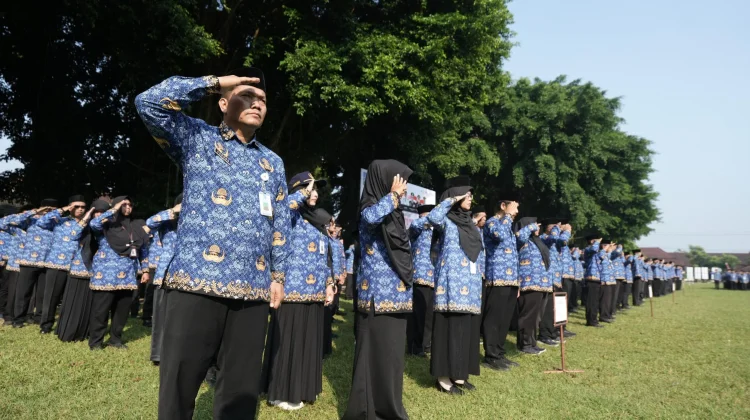 Upacara 3 Momentum, Pemkab Sleman Gaungkan Semangat Kebangkitan dan Pendidikan