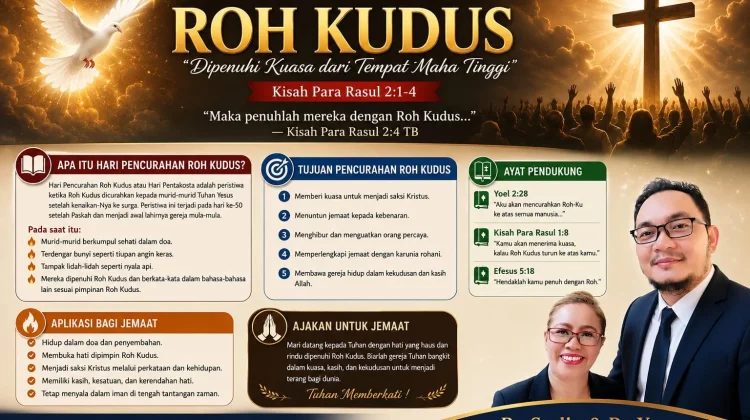 Pentakosta Momentum Umat Hidup Berani dan Berdampak