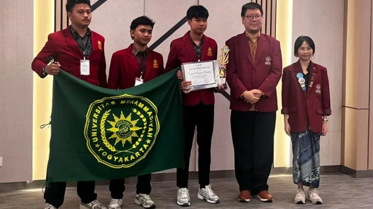 Inovasi Beton Cocofiber Antarkan Mahasiswa UMY Raih Juara