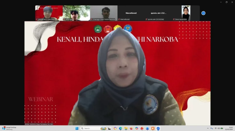 Menjelang HANI 2026, BNNK Sleman Gandeng Mahasiswa Edukasi Bahaya Narkoba