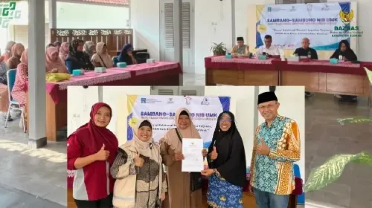 Baznas Sleman Fasilitasi UMKM Dapatkan Nomor Induk Berusaha