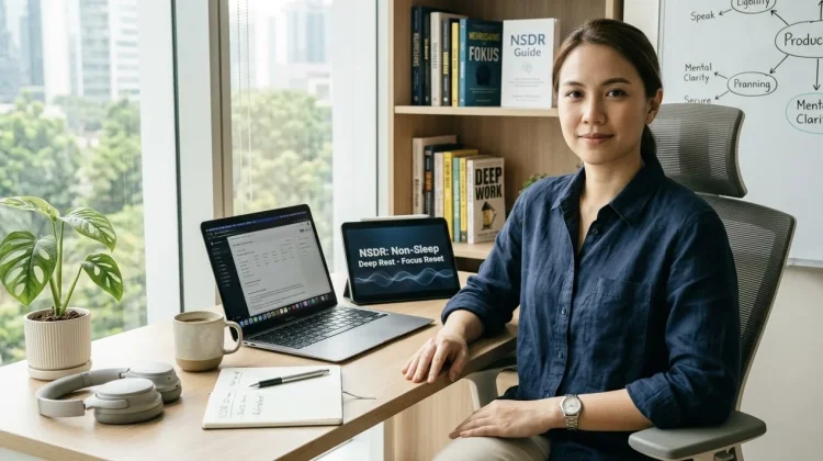 Reset Fokus tanpa Tidur Siang dengan Teknik Neurosains yang disebut NSDR