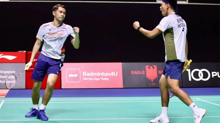 Fajar/Fikri Kantongi Tiket Perempat Final Singapore Badminton Open 2026