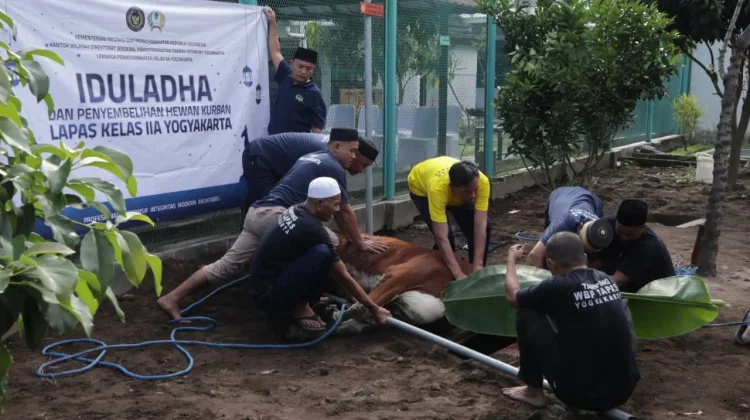 Warga Binaan di Lapas Wirogunan Teladani Kisah Nabi pada Momentum Iduladha