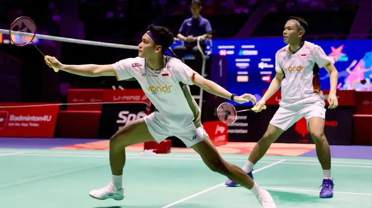 Fajar/Fikri Tekuk Wakil China di Semi Final Badminton Singapore Open 2026