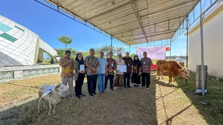 Melalui "InJourney Airports Berbagi", YIA Bagikan Kurban ke Masyarakat