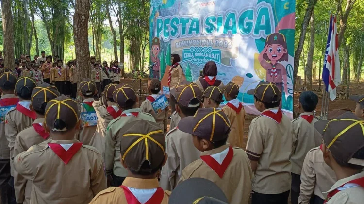 Cetak Generasi Ceria dan Berkarakter, Kwarcab Gunungkidul Gelar Pesta Siaga 2026