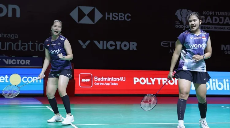 Derby Sengit, Rachel/Febi Tumbangkan Isyana/Rinjani di Babak 32 Besar