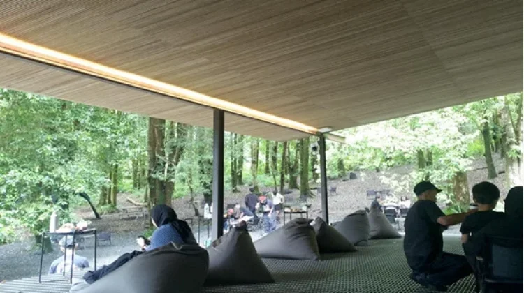 Kilogram Cafe Hadirkan Sensasi Nongkrong di tengah Hutan Pinus