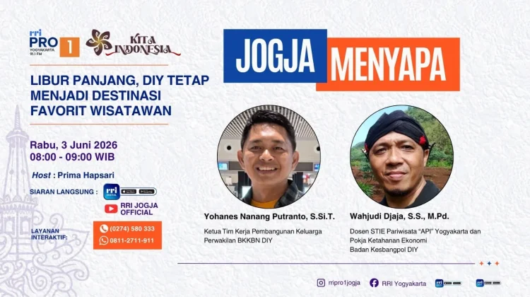 Libur Panjang, DIY Tetap Menjadi Destinasi Favorit Wisatawan