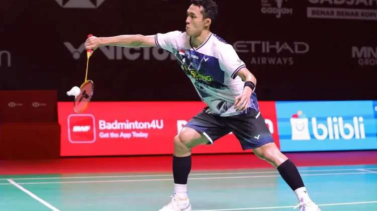 Duel Sesama Wakil Merah Putih, di Menangkan Jonathan Christie