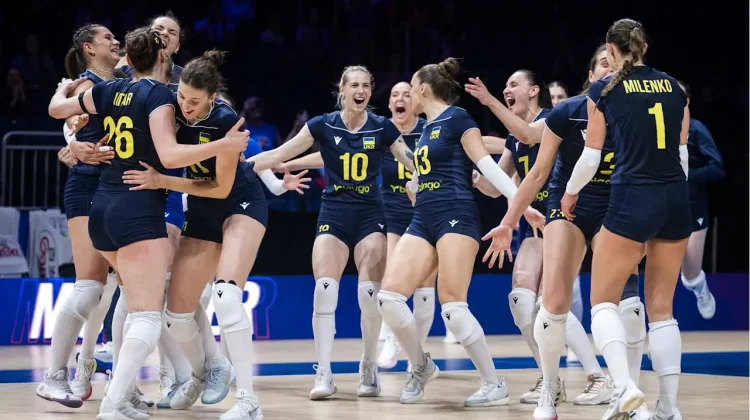 Tim Debutan, Ukraina Raih Kemenangan Pertamanya di VNL 2026
