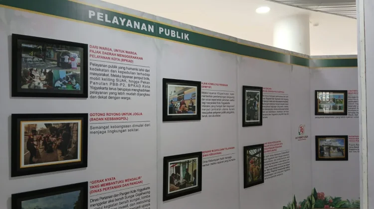 Potret Pelayanan Publik Pemerintah Kepada Warga di Pameran Foto Mozaik Jogja Asri